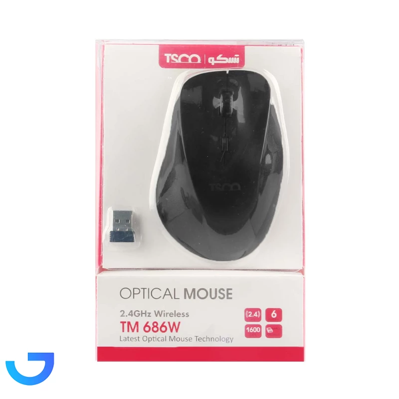 قیمت و خرید ماوس بی سیم تسکو مدل TM 686W | فروشگاه آریا