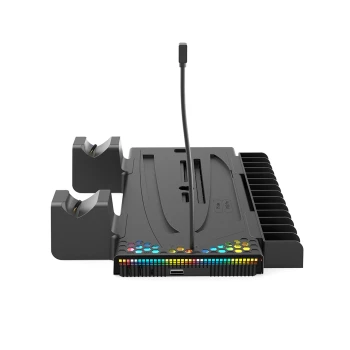 استند کنسول و شارژر دسته بازی تسکو PS5 مدل War Vault TGS16 | فروشگاه آریا
