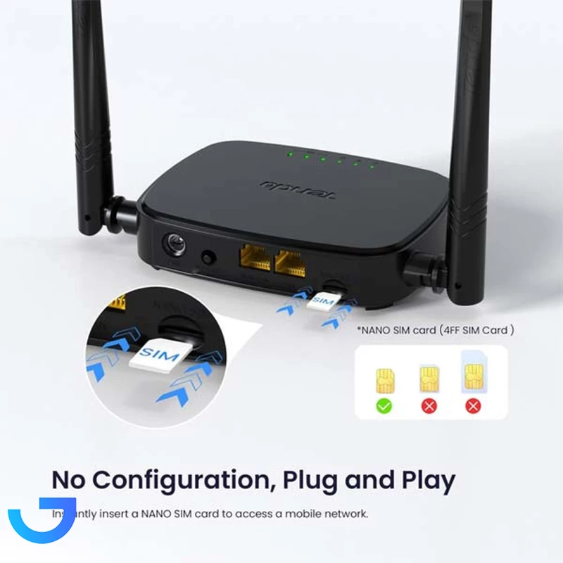 قیمت و خرید مودم روتر سیمکارتی 4G تندا مدل 4G03 pro | فروشگاه آریا