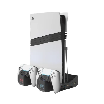 استند کنسول و شارژر دسته بازی تسکو PS5 مدل Loot Rack TGS18 | فروشگاه آریا