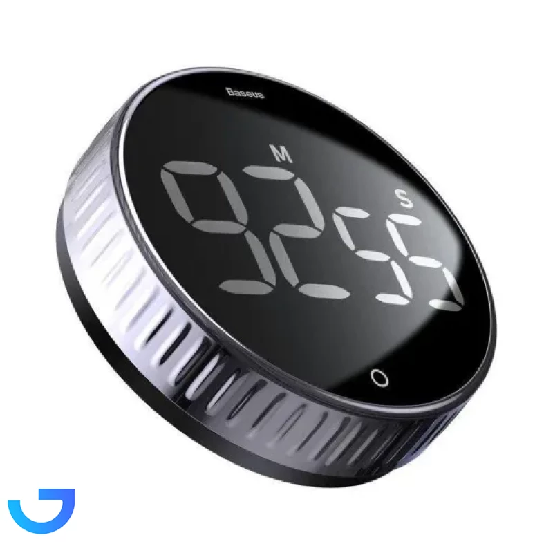 قیمت و خرید تایمر زنگ دار مغناطیسی باسئوس Baseus Heyo Rotation Countdown Timer ACDJS-01 | فروشگاه آریا