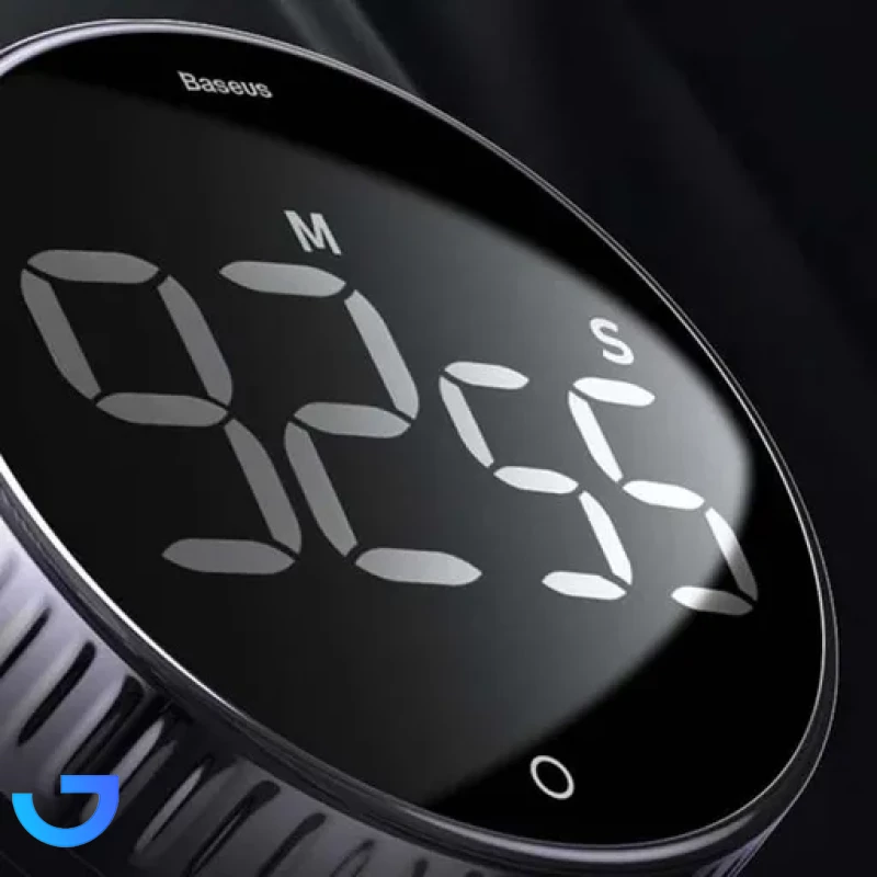 قیمت و خرید تایمر زنگ دار مغناطیسی باسئوس Baseus Heyo Rotation Countdown Timer ACDJS-01 | فروشگاه آریا