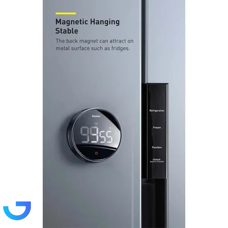 قیمت و خرید تایمر زنگ دار باسئوس Baseus Heyo Rotation Countdown Timer Pro FMDS000013 | فروشگاه آریا