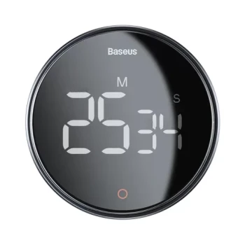 تایمر زنگ دار باسئوس Baseus Heyo Rotation Countdown Timer Pro FMDS000013 | فروشگاه آریا