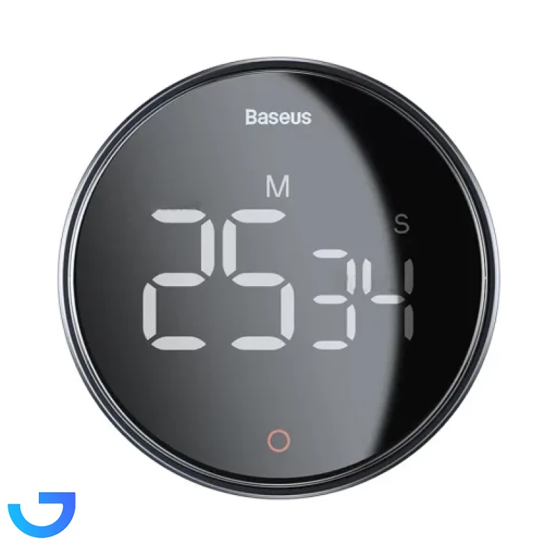 قیمت و خرید تایمر زنگ دار باسئوس Baseus Heyo Rotation Countdown Timer Pro FMDS000013 | فروشگاه آریا