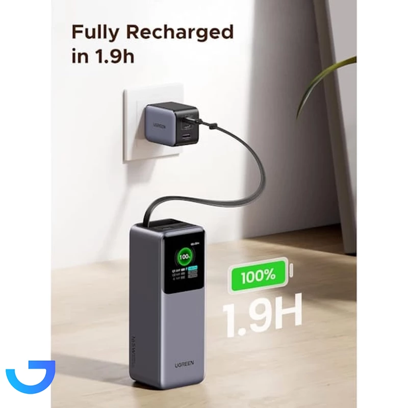 قیمت و خرید پاوربانک PD و فست شارژ یوگرین 20000mAh مدل Nexode PB726 165W | فروشگاه آریا