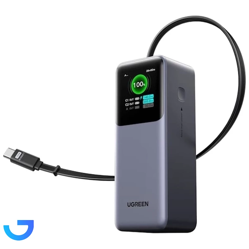 قیمت و خرید پاوربانک PD و فست شارژ یوگرین 20000mAh مدل Nexode PB726 165W | فروشگاه آریا