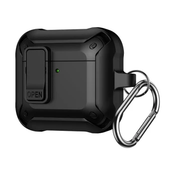 کاور ایرپاد مدل ضد ضربه قفل دار مناسب برای Airpod Pro 2 - Airpod 4 | فروشگاه آریا