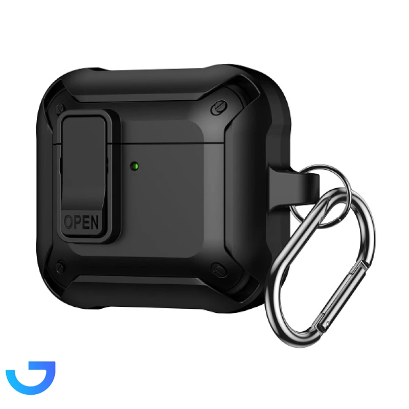 قیمت و خرید کاور ایرپاد مدل ضد ضربه قفل دار مناسب برای Airpod Pro 2 - Airpod 4 | فروشگاه آریا