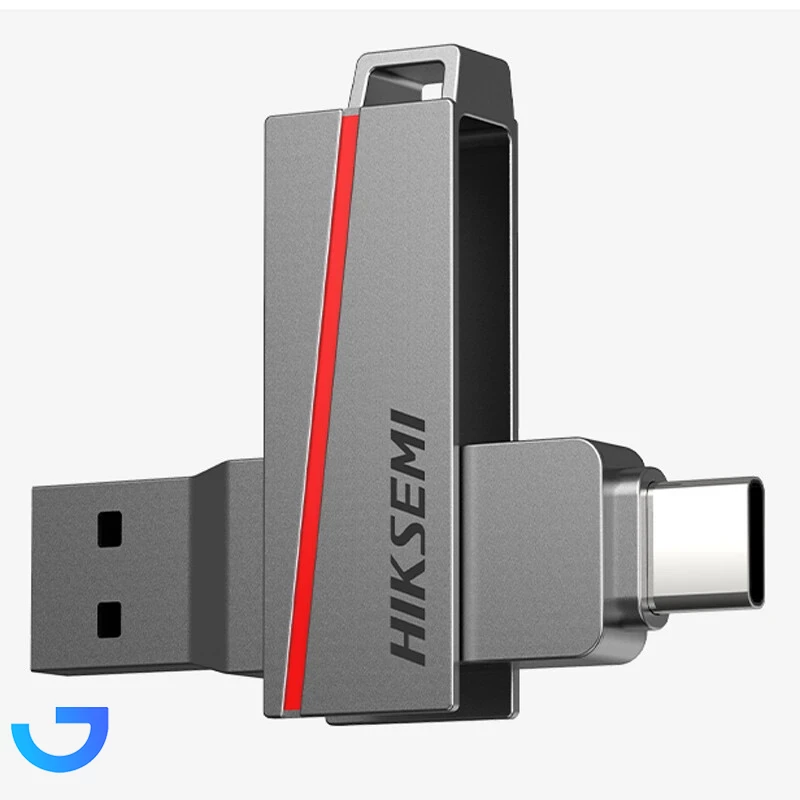 قیمت و خرید فلش مموری هایک سمی مدل DUAL Slim ظرفیت 64 گیگابایت با رابط USB 3.2 | فروشگاه آریا