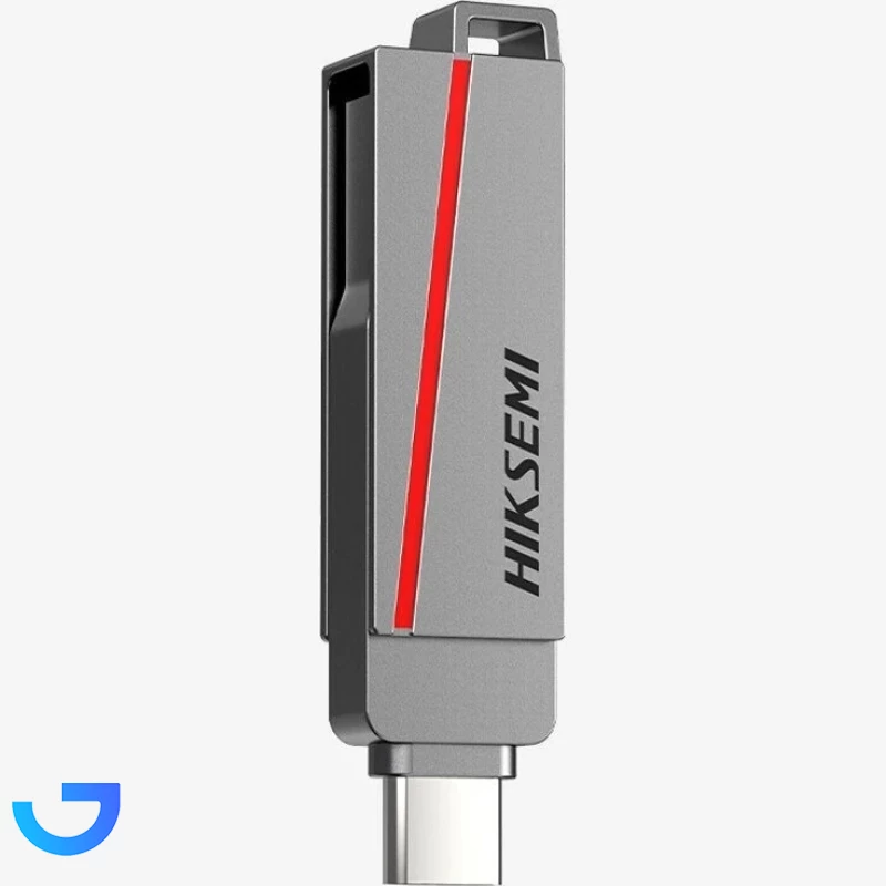 قیمت و خرید فلش مموری هایک سمی مدل DUAL Slim ظرفیت 64 گیگابایت با رابط USB 3.2 | فروشگاه آریا