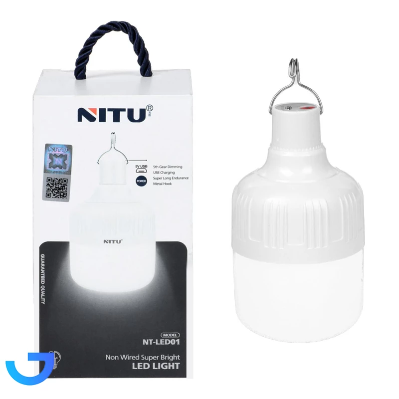 قیمت و خرید لامپ 40 وات نیتو مدل NITU LED01 شارژی | فروشگاه آریا