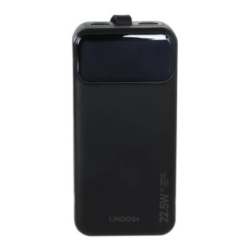 پاوربانک PD وفست شارژ لیندوس پلاس 30000mAh مدل LN-06 22.5W | فروشگاه آریا