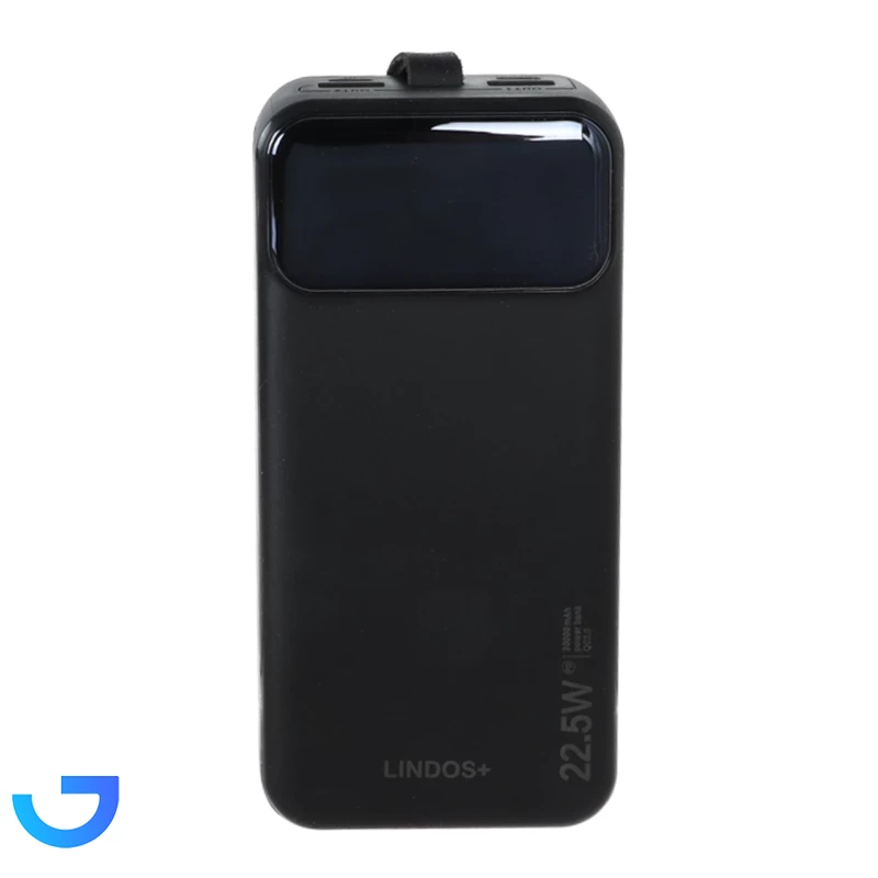 قیمت و خرید پاوربانک PD وفست شارژ لیندوس پلاس 30000mAh مدل LN-06 22.5W | فروشگاه آریا