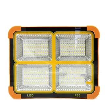 چراغ شارژی کمپینگ پایه دار مدل Solar 1000w | فروشگاه آریا