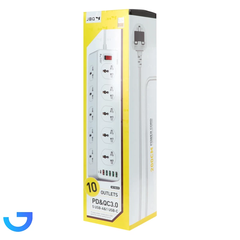قیمت و خرید چندراهی برق JBQ مدل SC10610 | فروشگاه آریا