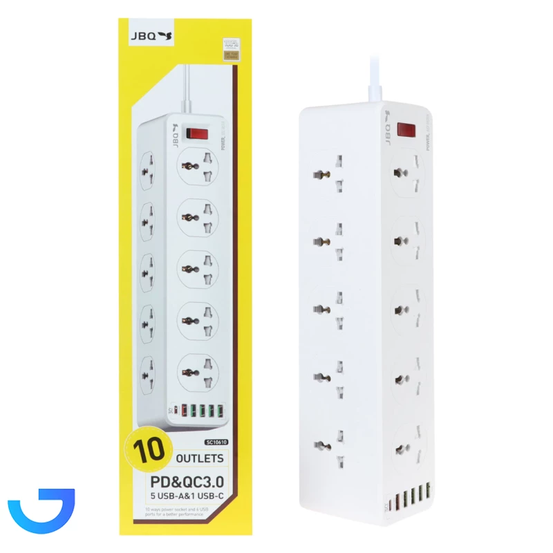 قیمت و خرید چندراهی برق JBQ مدل SC10610 | فروشگاه آریا