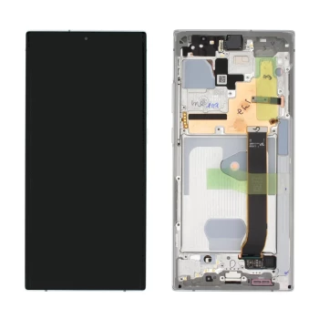 ال سی دی سامسونگ مدل (N985/N986) مناسب برای گوشی موبایل NOTE 20 ULTRA + قاب سفید SVC | فروشگاه آریا