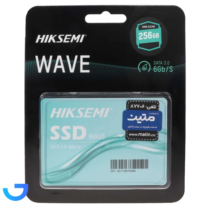 قیمت و خرید حافظه اس اس دی اینترنال هایک سمی مدل WAVE S ظرفیت 256 گیگابایت | فروشگاه آریا
