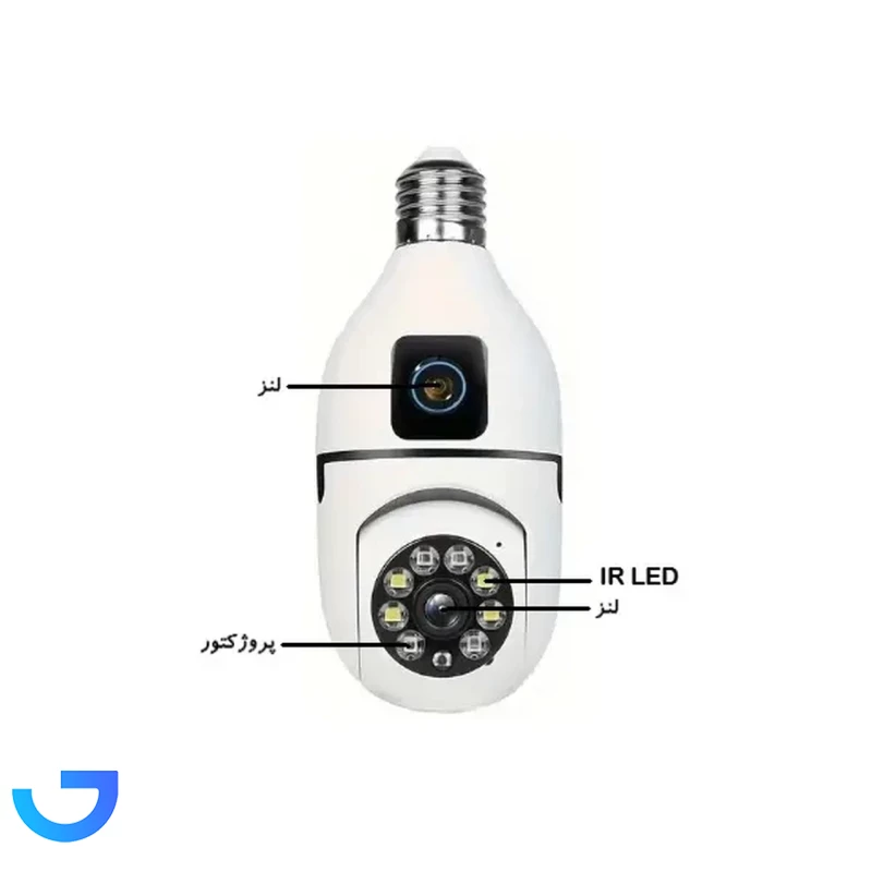 قیمت و خرید دوربین بیسیم مداربسته سقفی تحت شبکه مدل v380 | فروشگاه آریا