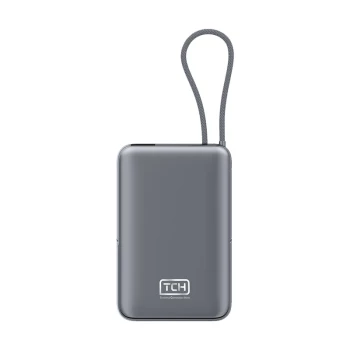 پاوربانک بی‌سیم 22.5 وات تی سی اچ مدل Elite 1020WS ظرفیت 10000 میلی‌آمپرساعت | فروشگاه آریا