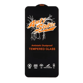 محافظ صفحه نمایش شیشه ایSamsung Galaxy S25 FE/S24 FE/A57/A37/A56 /A36 - Full Cover Anti Static Glass | فروشگاه آریا