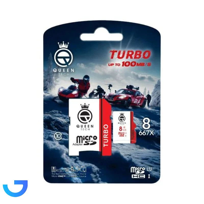 قیمت و خرید کارت حافظه کوئین تک microSDHC مدل U1 667X Class 10 با سرعت 100 مگابایت بر ثانیه و ظرفیت 8 گیگابایت | فروشگاه آریا