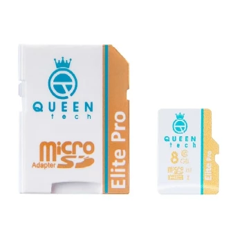 کارت حافظه microSDHC کوئین تک مدل Elite pro 566X سرعت 85MBps ظرفیت 8 گیگابایت | فروشگاه آریا