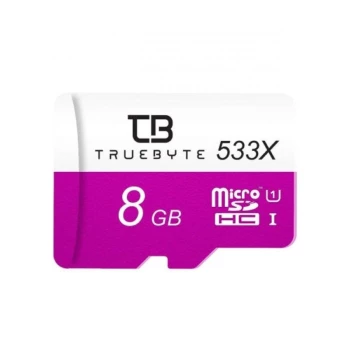 کارت حافظه microSDHC تروبایت مدل 533X با سرعت ۸۰ مگابایت بر ثانیه و ظرفیت ۸ گیگابایت | فروشگاه آریا