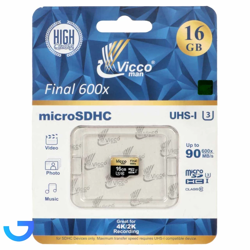 قیمت و خرید کارت حافظه ویکومن microSDHC مدل Final 600x با ظرفیت 16 گیگابایت | فروشگاه آریا