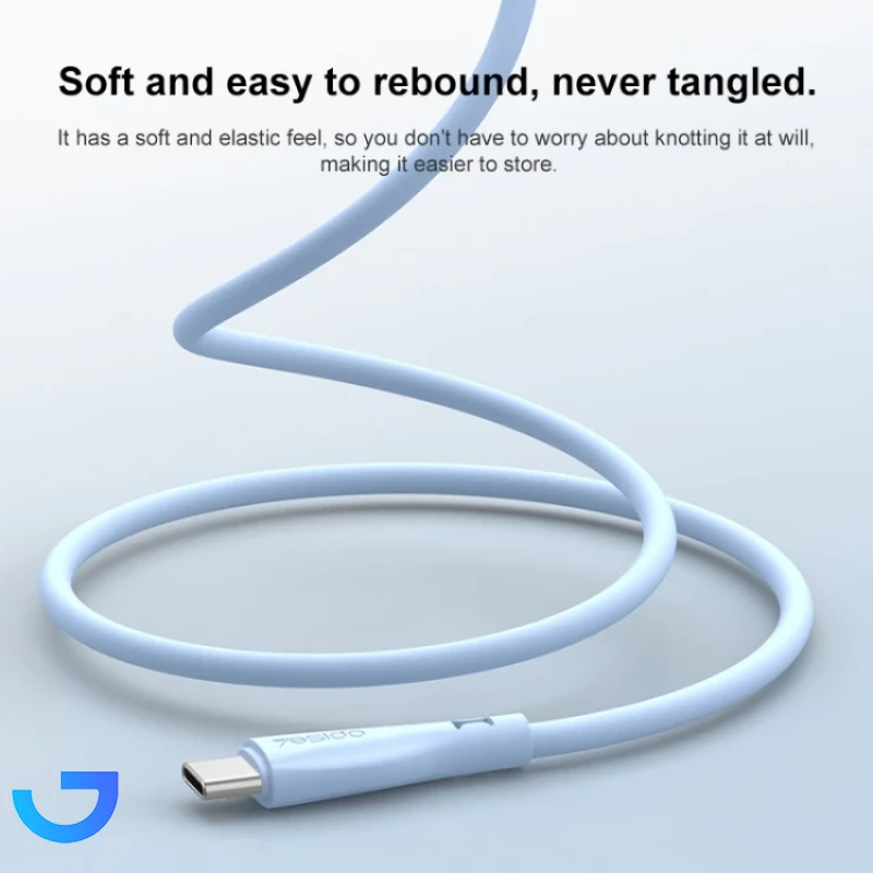 قیمت و خرید کابل تبدیل USB به USB-C یسیدو مدل CA119C طول 1 متر | فروشگاه آریا