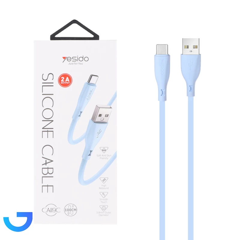 قیمت و خرید کابل تبدیل USB به USB-C یسیدو مدل CA119C طول 1 متر | فروشگاه آریا