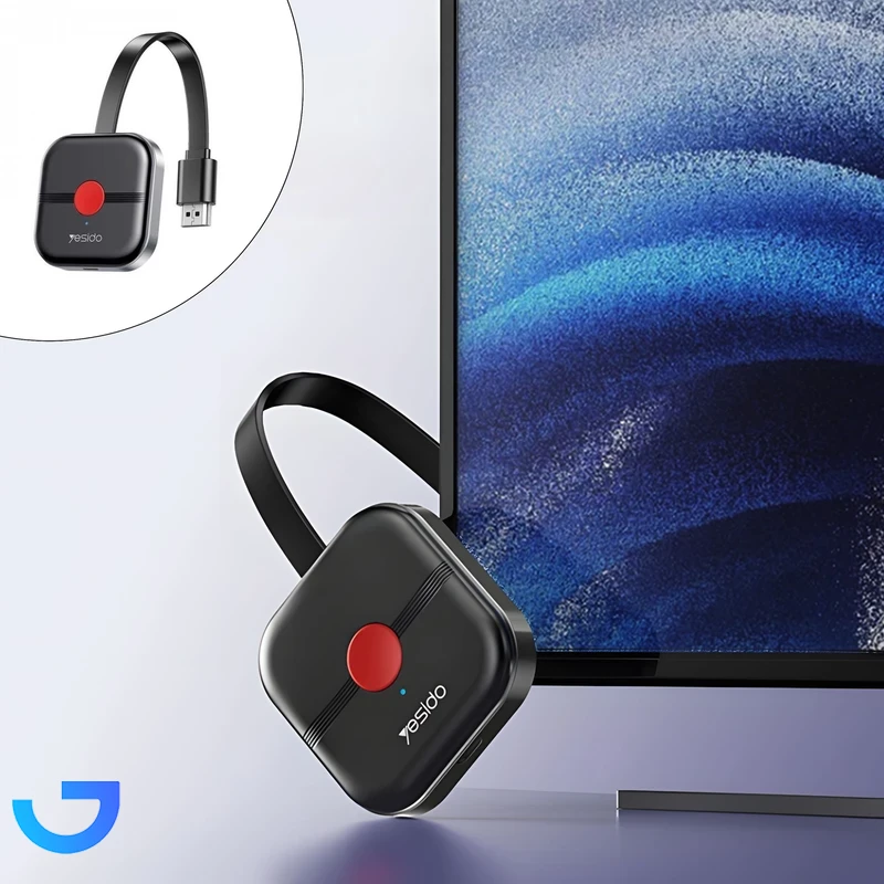 قیمت و خرید دانگل HDMI انتقال تصویر یسیدو مدل WIFI TV10 | فروشگاه آریا