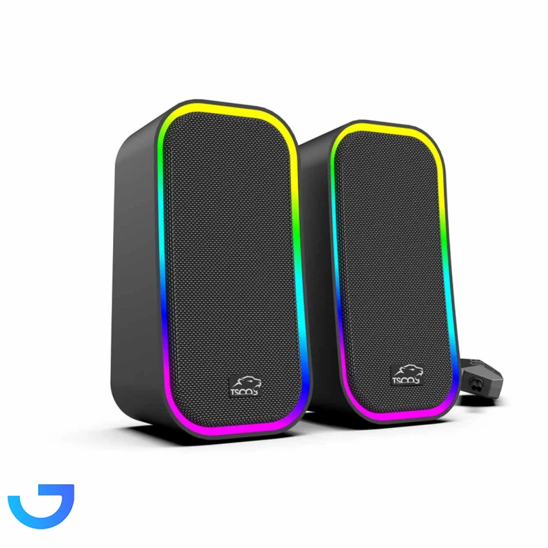 قیمت و خرید اسپیکر رومیزی دو تکه گیمینگ تسکو مدل GS 2076 | فروشگاه آریا