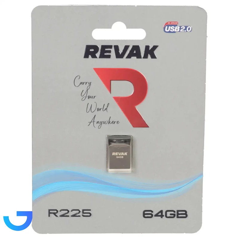 قیمت و خرید فلش مموری ریواک USB2.0 مدل R225 ظرفیت 64GB | فروشگاه آریا