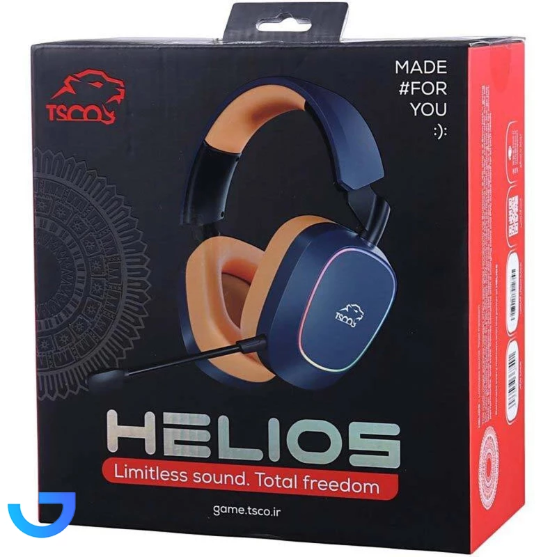 قیمت و خرید هدفون بی سیم گیمینگ تسکو مدل Helios GH 6170 | فروشگاه آریا