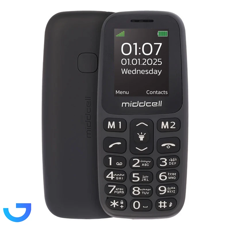 قیمت و خرید گوشی موبایل میدسل مدل M107 دو سیم کارت ظرفیت 32 مگابایت و رم 32 مگابایت | فروشگاه آریا