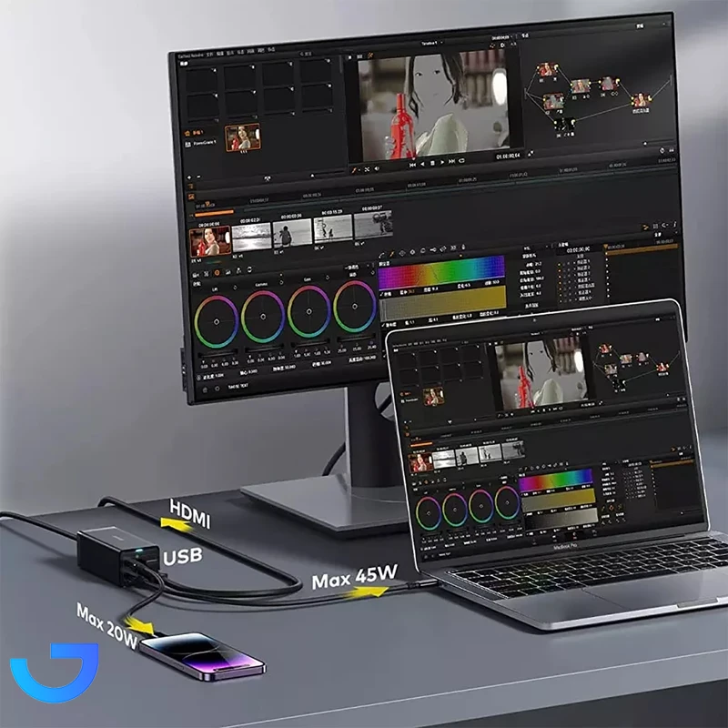 قیمت و خرید شارژر رومیزی بیسوس مدل GaN-5 Pro 67W | فروشگاه آریا