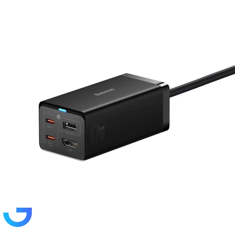 قیمت و خرید شارژر رومیزی بیسوس مدل GaN-5 Pro 67W | فروشگاه آریا