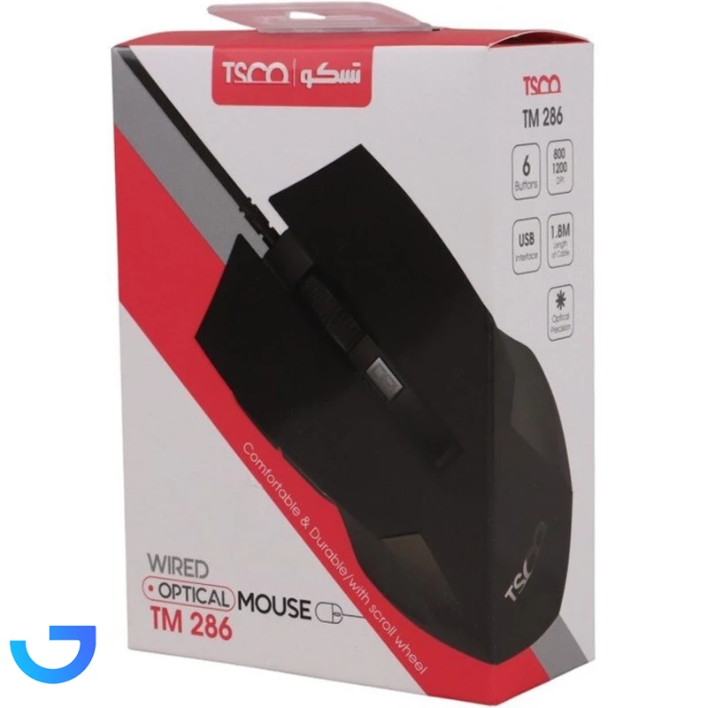 قیمت و خرید ماوس باسیم تسکو مدل TM 286 | فروشگاه آریا