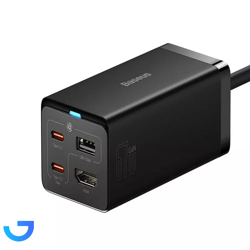 قیمت و خرید شارژر رومیزی بیسوس مدل GaN-5 Pro 67W | فروشگاه آریا
