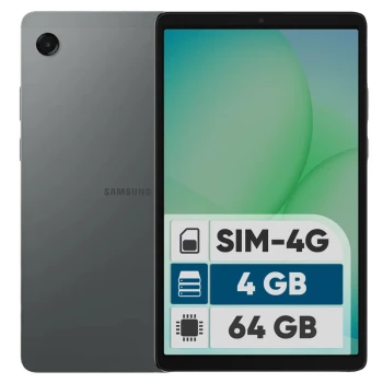 تبلت 8.7 اینچ سامسونگ مدل Galaxy Tab A11 4G ظرفیت 64GB و رم4GB و قابلیت پشتیبانی از سیم کارت | فروشگاه آریا