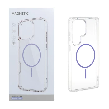 قاب اورجینال Magnetic دور ژله ای MagSafe مناسب برای Samsung Galaxy S26 Ultra | فروشگاه آریا