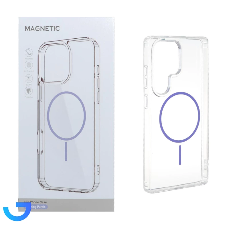 قیمت و خرید قاب اورجینال Magnetic دور ژله ای MagSafe مناسب برای Samsung Galaxy S26 Ultra | فروشگاه آریا