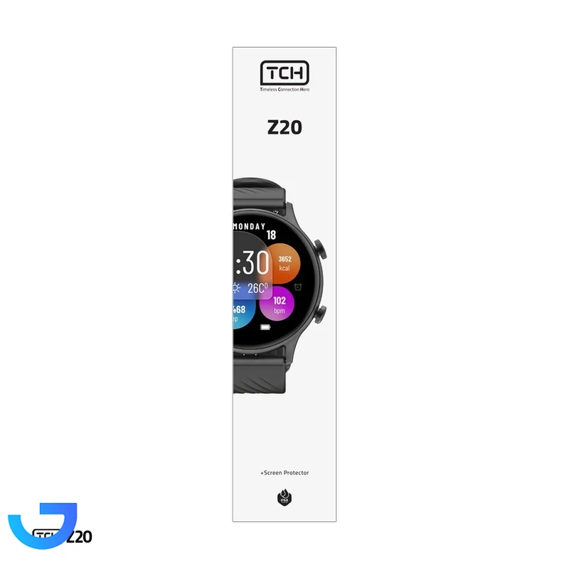 قیمت و خرید ساعت هوشمند 45 میلی‌متری تی سی اچ مدل Z20 با بند سیلیکون | فروشگاه آریا