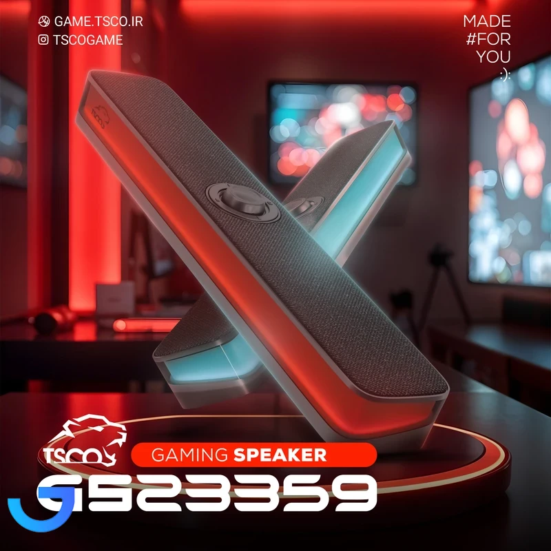 قیمت و خرید اسپیکر گیمینگ تسکو مدل GS 23359 | فروشگاه آریا