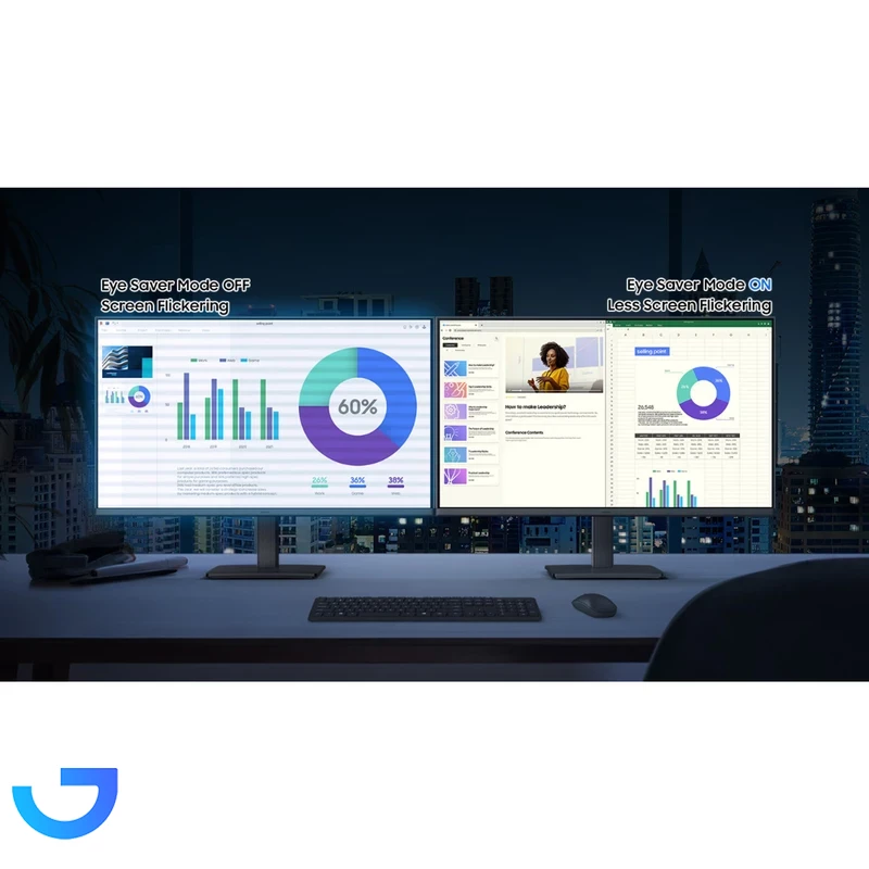 قیمت و خرید مانیتور 24 اینچ سامسونگ مدل Essential S3 S30GD LS24D300GAMXUE | فروشگاه آریا