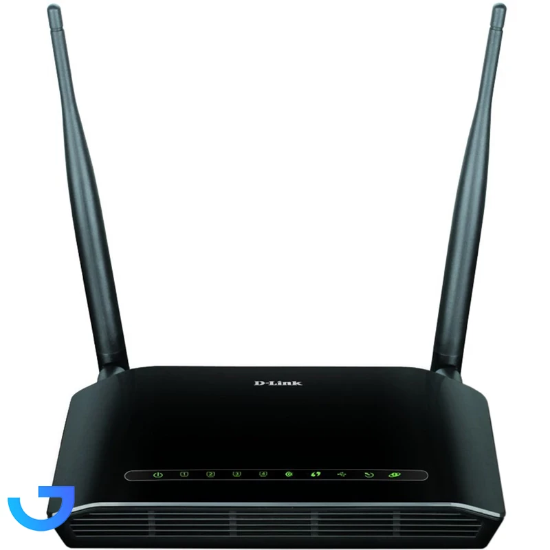 قیمت و خرید مودم روتر ADSL2 Plus بی‌ سیم N300 دی-لینک مدل DSL-2740U - استوک | فروشگاه آریا