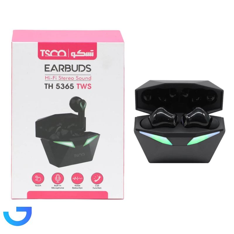 قیمت و خرید هدفون بی سیم تسکو مدل TH 5365 TWS | فروشگاه آریا