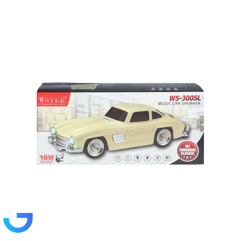 قیمت و خرید اسپیکر بلوتوثی طرح ماشین کلاسیک وستر مدل WS-300SL | فروشگاه آریا